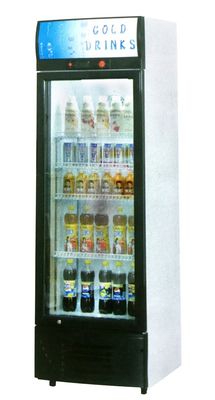 R134a İçecek Tek Kapılı Dik Soğutucu Canopy Hava Soğutmalı