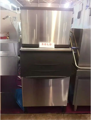 Otomatik UV Sterilizasyon Buz Makinesi SK-500P Sıcak Paslanmaz Çelik Küçük Tatlı 500kg