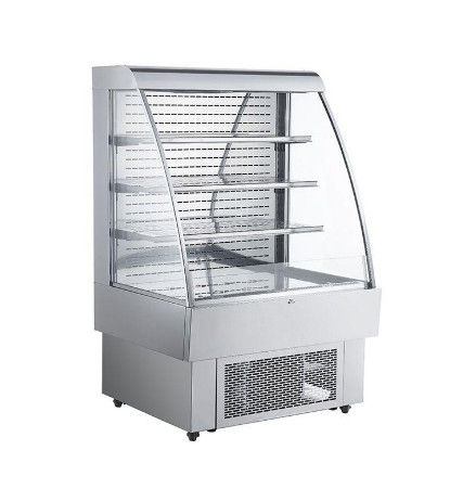 380L R404a R290 Yiyecek Soğutucu Havalandırmalı Soğutma Sistemi Süpermarket market