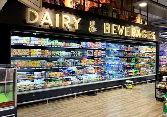 Açık Teşhir Dolabı R290 5 Katlı Uzaktan Kumandalı